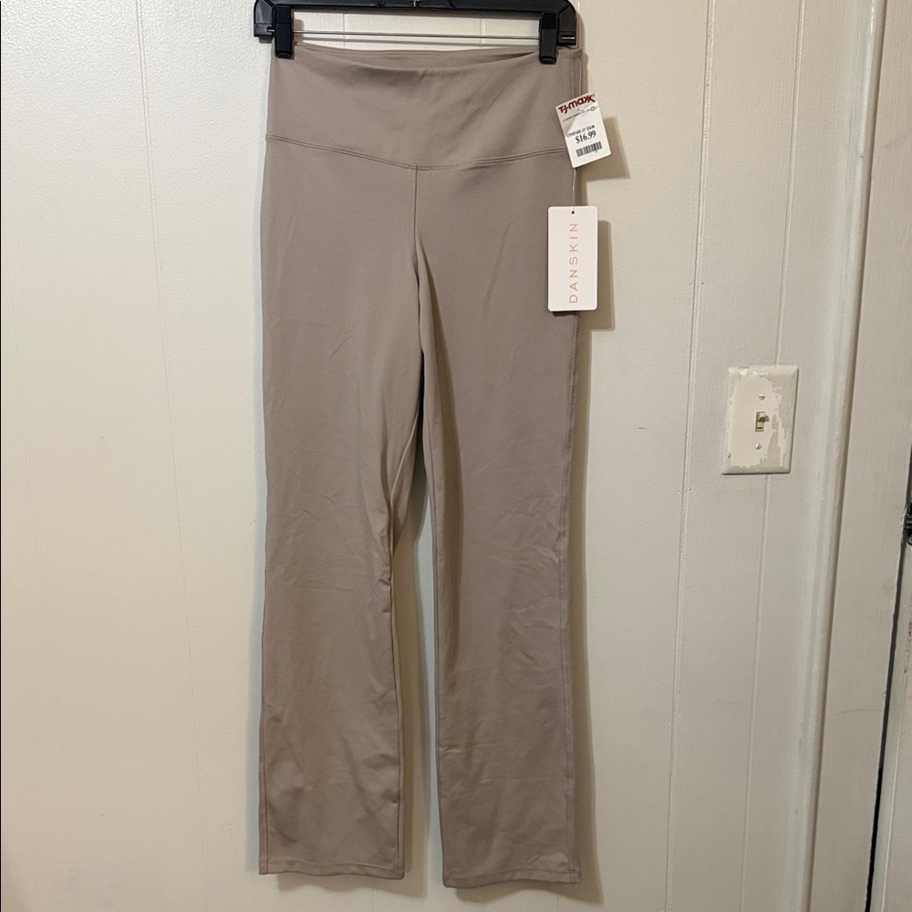Danskin Women's Beige Flare Pants
